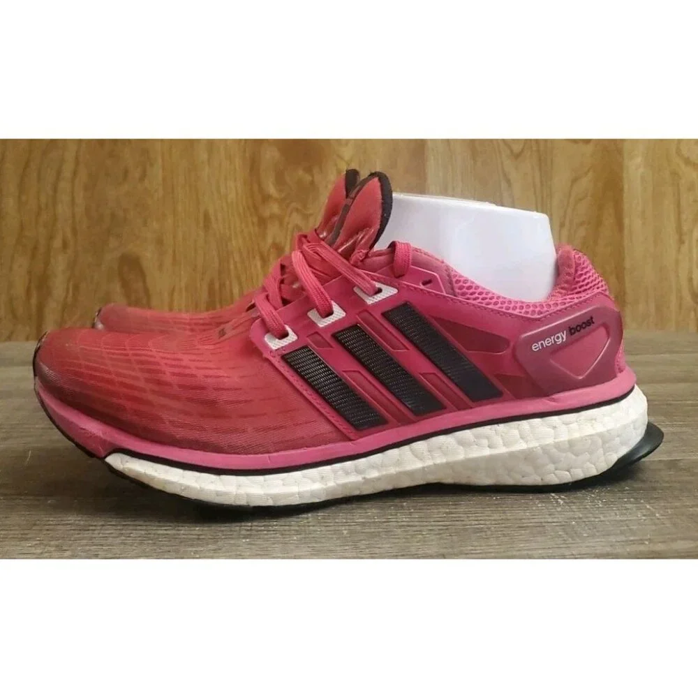 Adidas Energy Boost Athletic Running Shoes Women’s Size‎ 8 Pink
